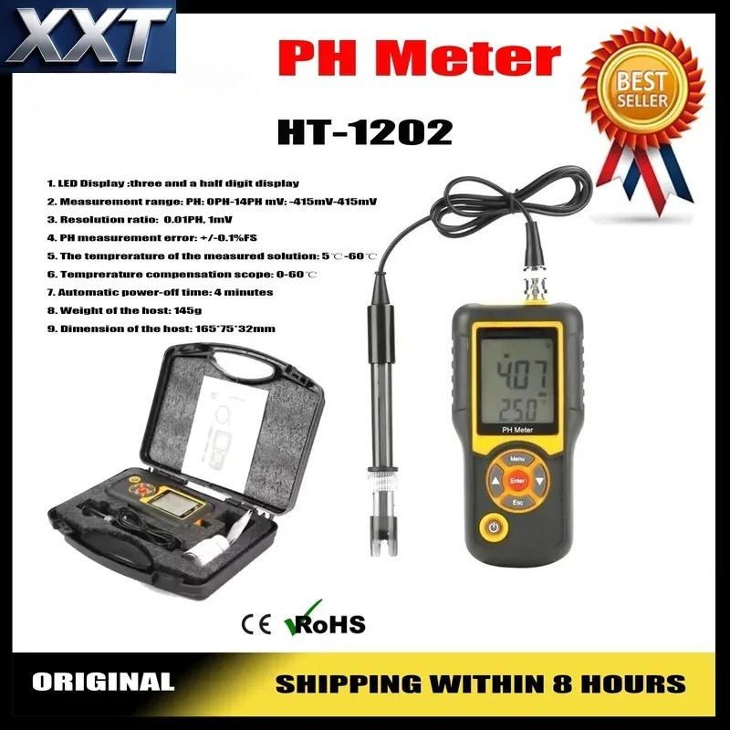 Medidor de pH Digital XXT con  - Ph Meter Digital Water Tester reseña y precio