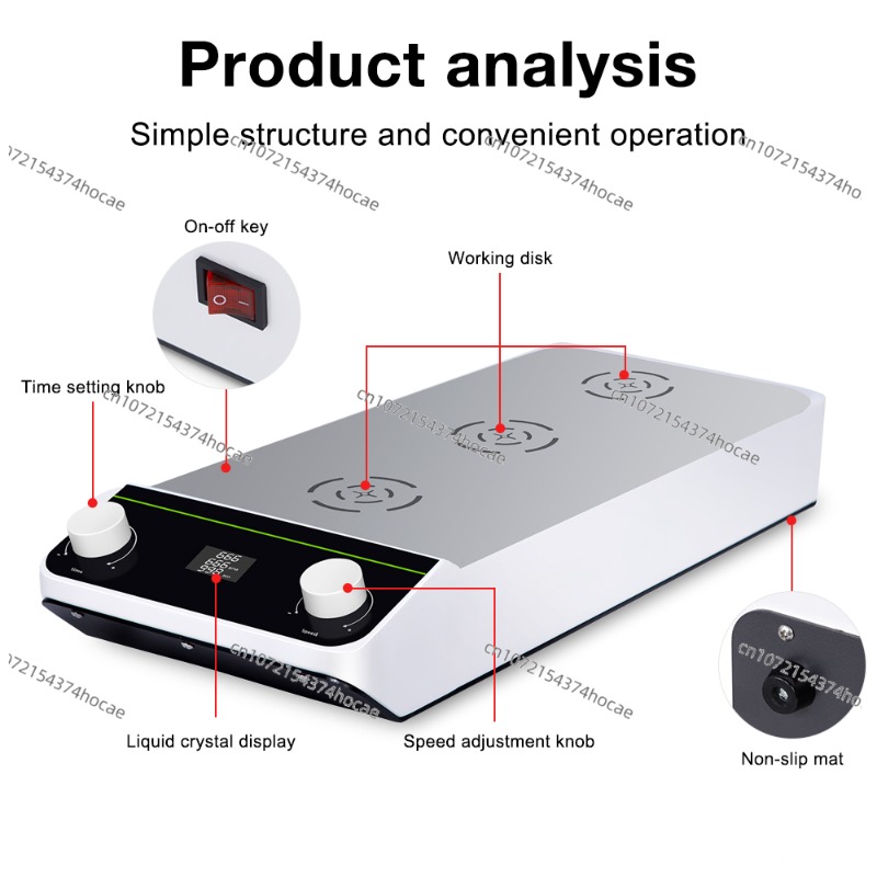 Agitador magnético de laborato - Lab Magnetic Stirrer Hot Plate reseña y precio