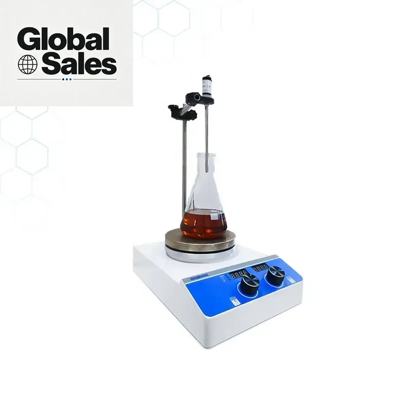 Placa Calefactora Magnética Di - Lab Magnetic Stirrer Hot Plate reseña y precio