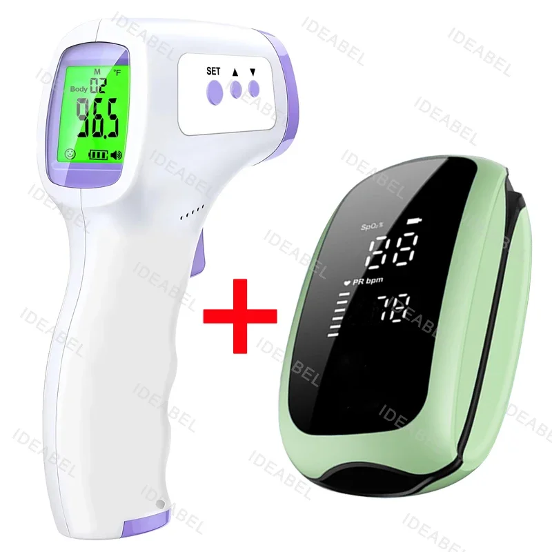 Termómetro Digital para frente - Pulse Oximeter Fingertip Rechargeable reseña y precio