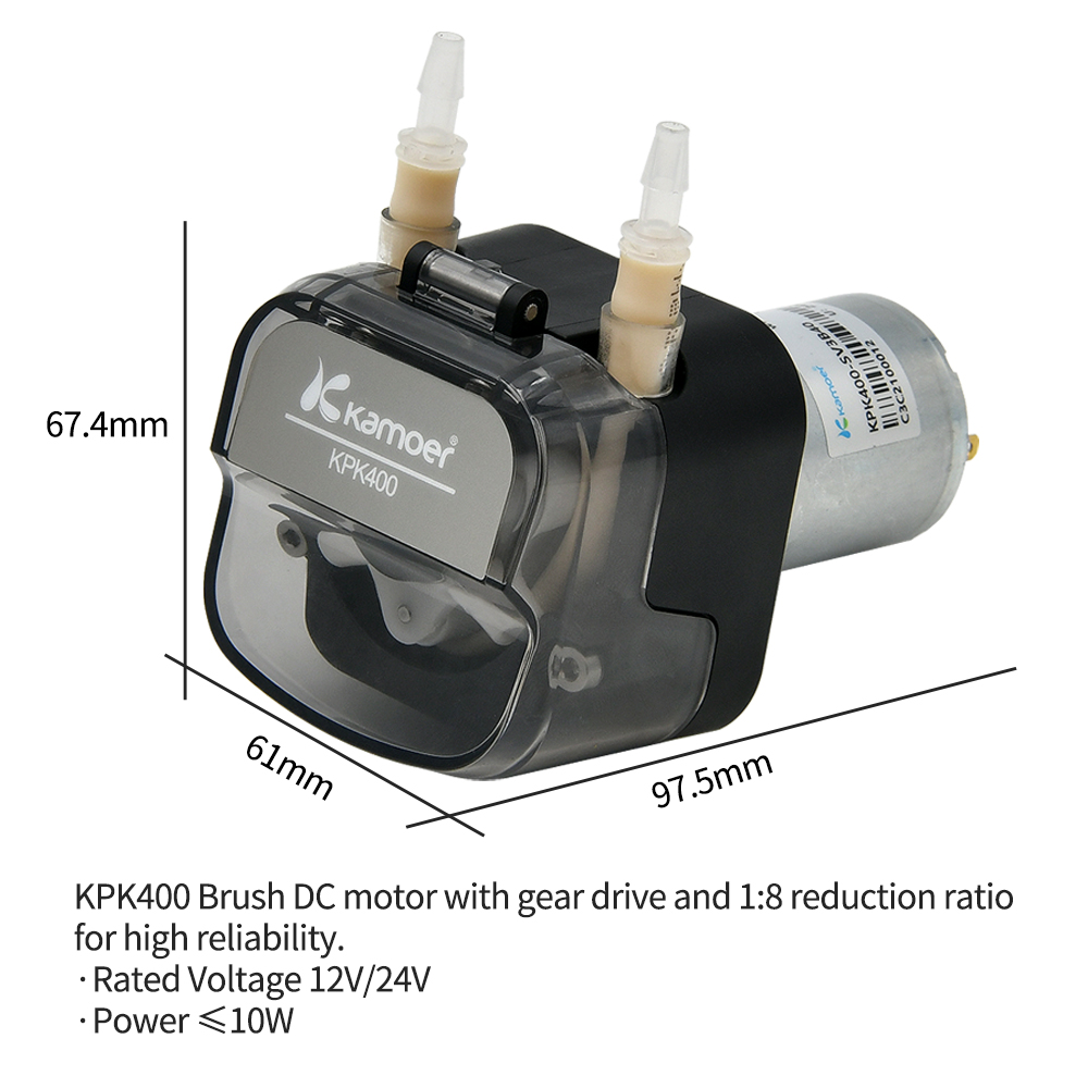 Kamoer-bomba peristáltica de a - Mini Peristaltic Pump 12V reseña y precio